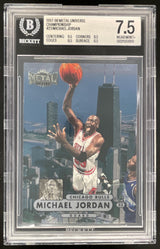 1997-98 Skybox Metal Universe Championship #23 Michael Jordan BGS 7.5