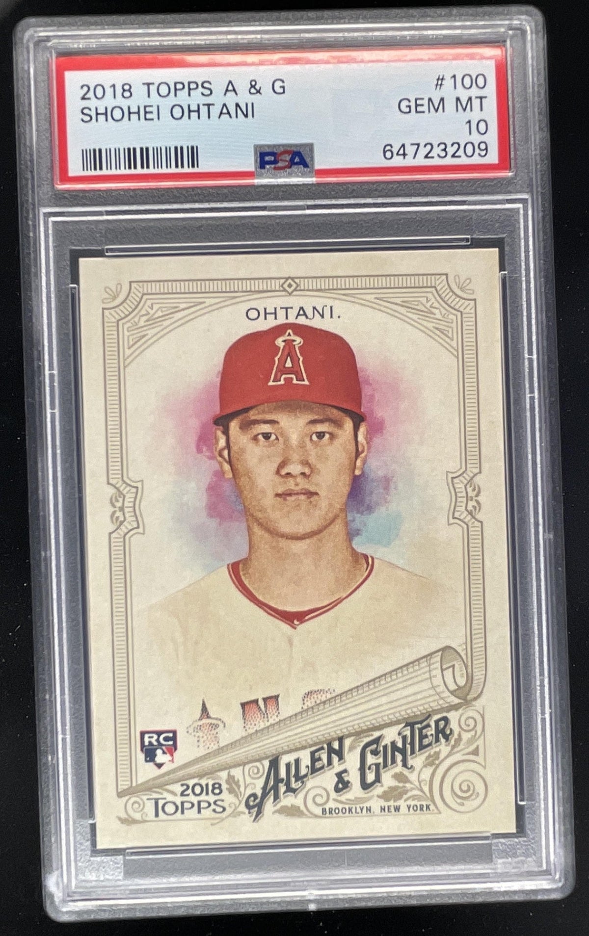 2018 Topps Allen & Ginter #100 Shohei Ohtani RC PSA 10