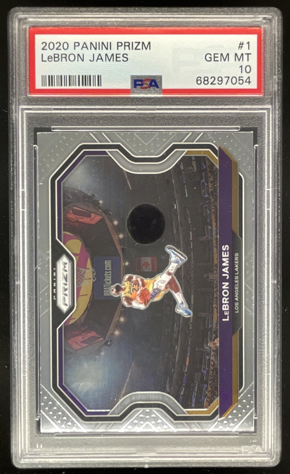 2020-21 Panini Prizm #1 LeBron James PSA 10