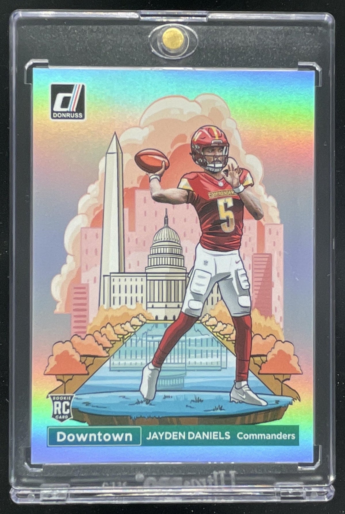 2024 Panini Donruss Downtown! SSP #16 Jayden Daniels RC