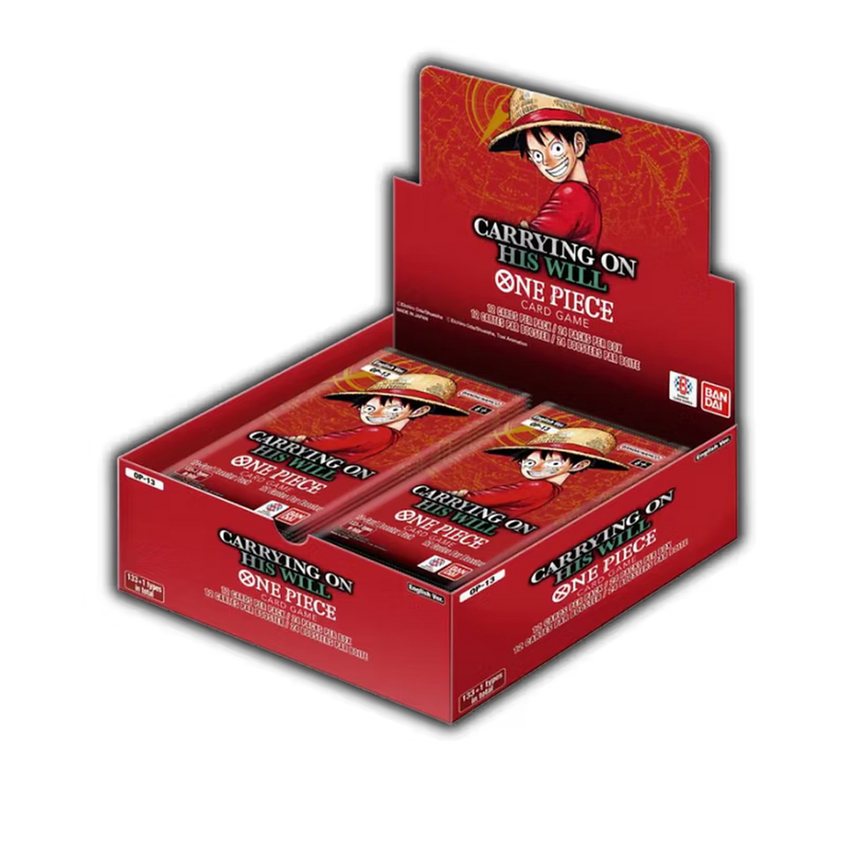 Bandai One Piece Booster Box Carrying On His Will (Op-13)