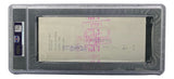 Al Davis Signed Oakland Raiders  Bank Check #12912 PSA/DNA Gem MT 10