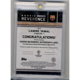 2024 Topps Museum Collection Uefa Champions League Rookie Reverence Lamine Yamal #Rra-Ly