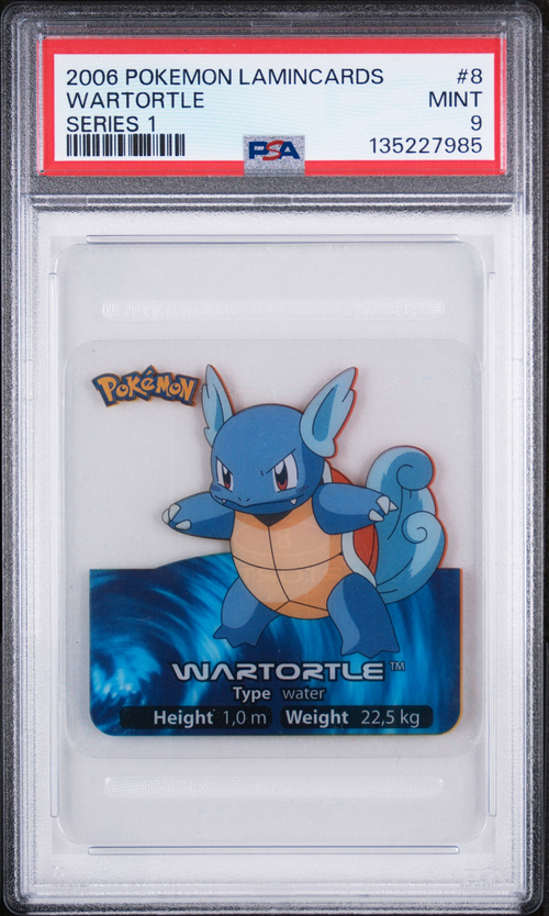 PSA 9 Wartortle