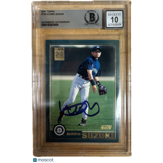 2001 Topps Ichiro Suzuki #726 BGS 10