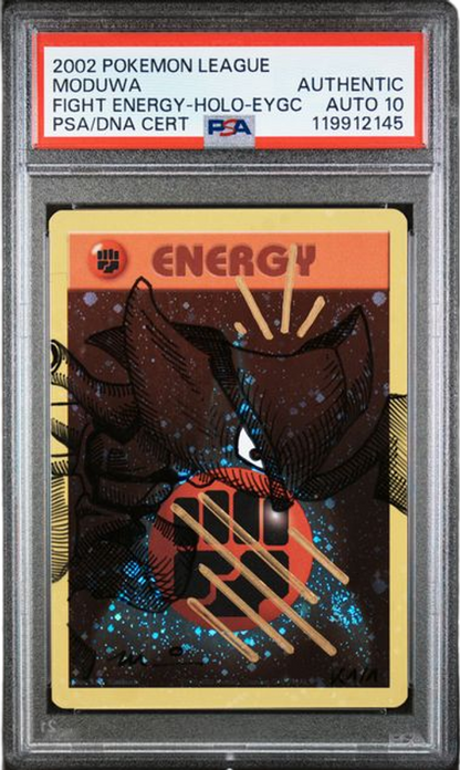 PSA Auto 10 Moduwa Kabutops Fighting Energy-Holo