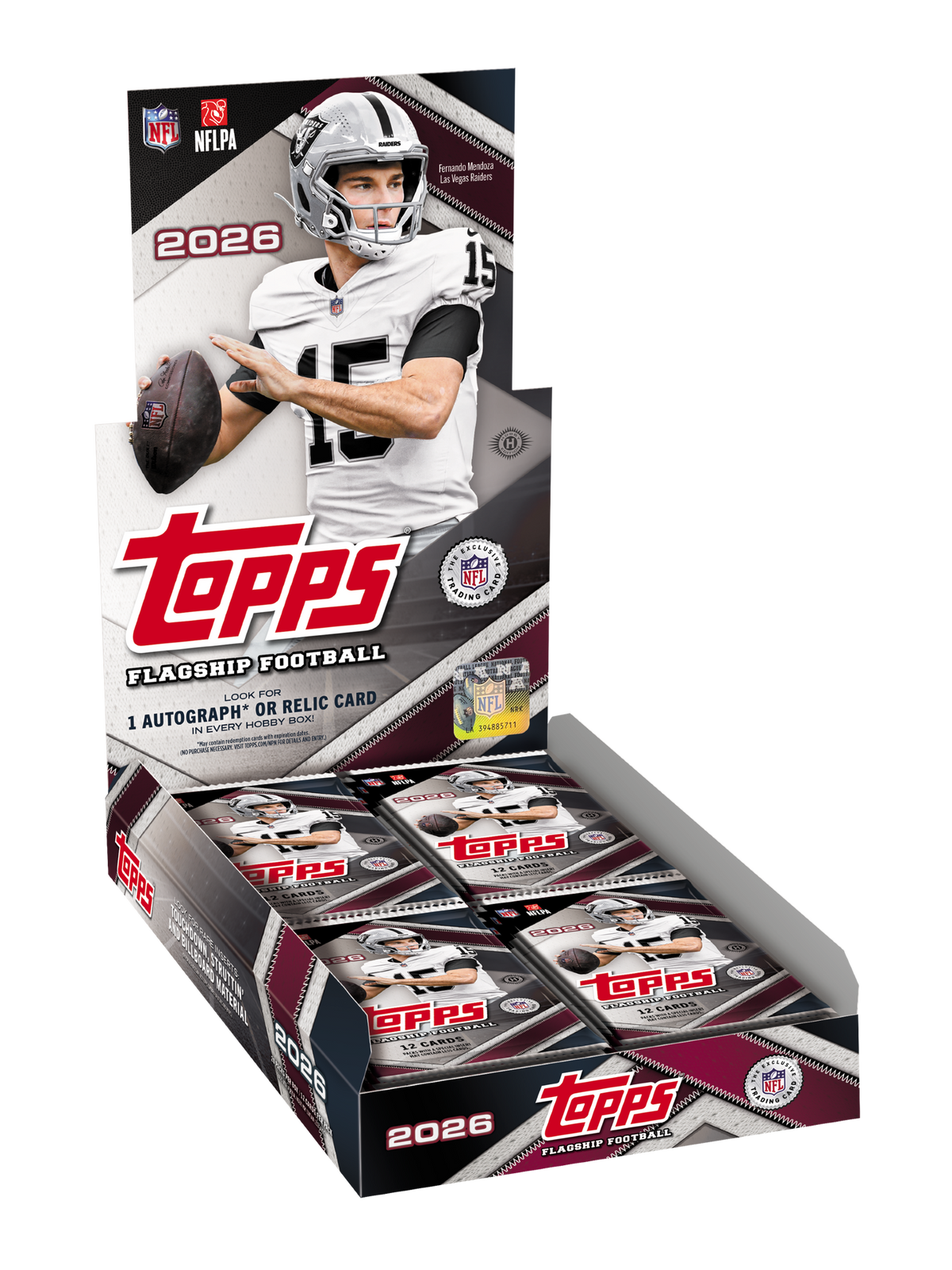 2026 Topps Football Hobby 12 Box Case