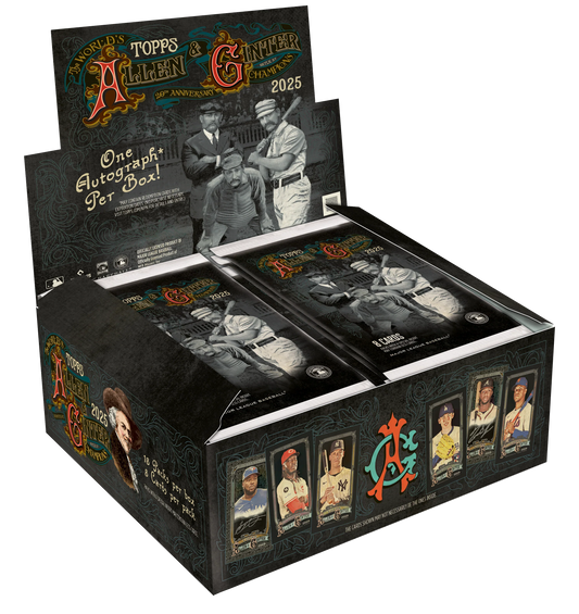 2025 Topps Allen & Ginter X Baseball Hobby 12 Box Case