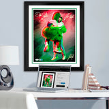 The Phillie Phanatic & Jason Kelce “Best Friends” Triple Autograph