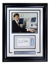 Bill Gates Microsoft Signed Framed Cut Signature w/ 8x10 Photo PSA