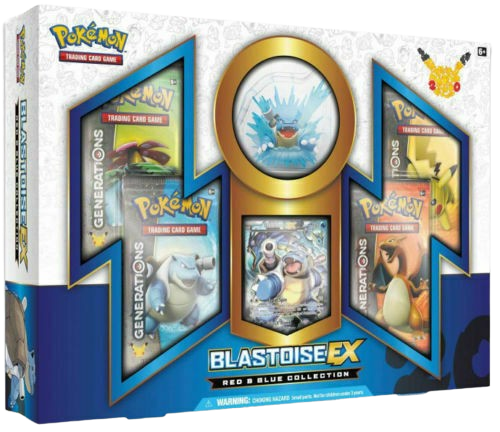 Red And Blue Collection: Blastoise Ex Box