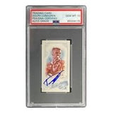 Dolph Lundgren Signed Ivan Drago 2015 Topps A&G Tobacco Card PSA/DNA Gem MT 10