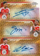 2025/26 Topps UEFA Club Competitions Chrome Soccer Delight 6 Box Case