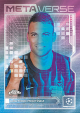 2025/26 Topps UEFA Club Competitions Chrome Soccer Delight 6 Box Case