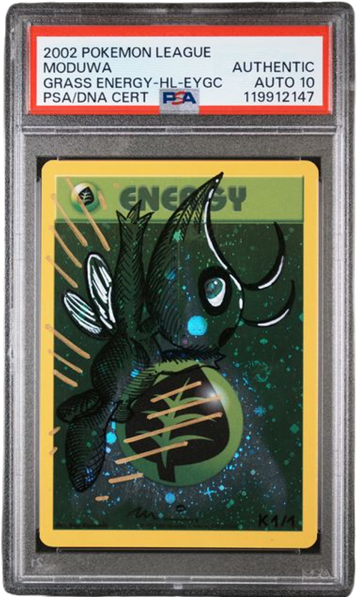 PSA Auto 10 Moduwa Celebi Grass Energy-Holo