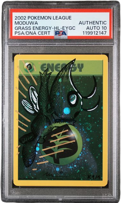 PSA Auto 10 Moduwa Celebi Grass Energy-Holo