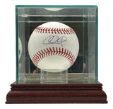 Chase Utley Philadelphia Phillies Signed Official MLB Baseball Fanatics w/ Case
