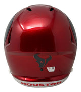 CJ Stroud Signed Houston Texans Full Size Red Replica Speed Helmet Fanatics