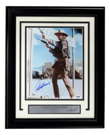 Clint Eastwood Signed Framed 8x10 Unforgiven Photo PSA/DNA