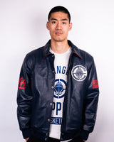 Clippers Wave Leather Jacket