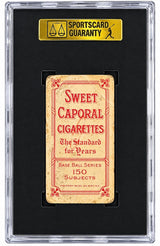 1909 Sweet Caporal T206 Bare Hand Shows Cy Young Trading Card SGC 1