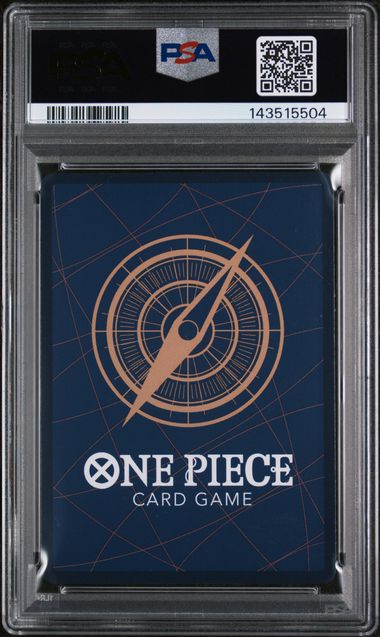 Monkey D. Luffy 2025 One Piece Op-13 Alternate Art #Op13-118 PSA 10