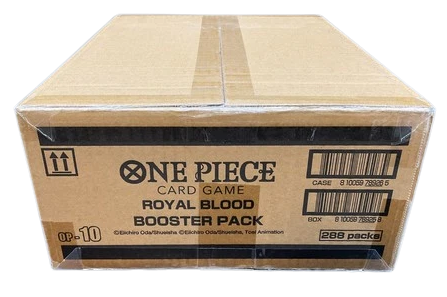 Op-10 Royal Blood Sleeved Booster Pack (144) - Sealed Case