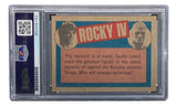 Dolph Lundgren Signed Ivan Drago 1985 Topps #15 Trading Card PSA/DNA Gem MT 10