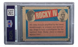 Dolph Lundgren Signed Ivan Drago 1985 Topps #34 Trading Card PSA/DNA Gem MT 10