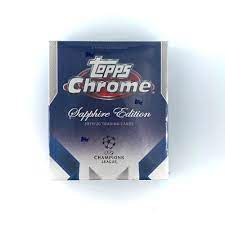 2019-20 Topps Uefa Champions League Chrome Soccer Sapphire Edition Box