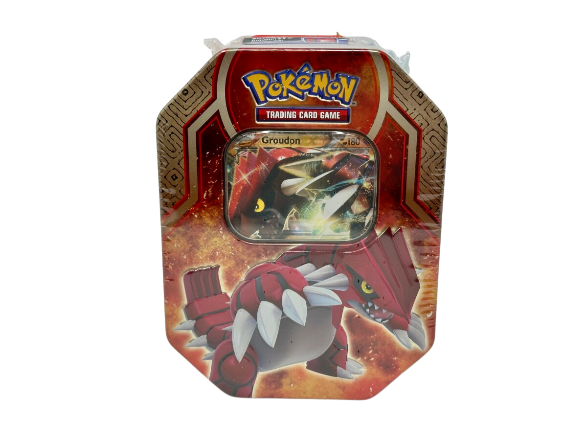 2015 Hoenn Groudon Ex Tin