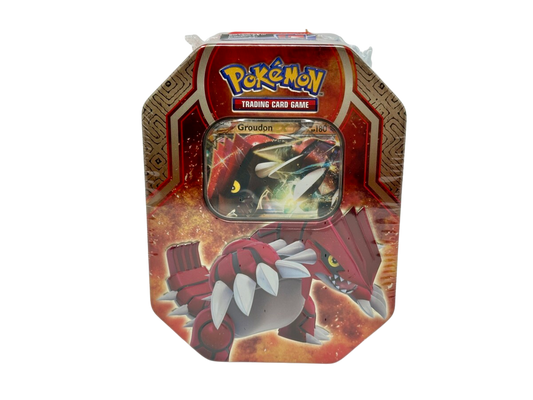 2015 Hoenn Groudon Ex Tin