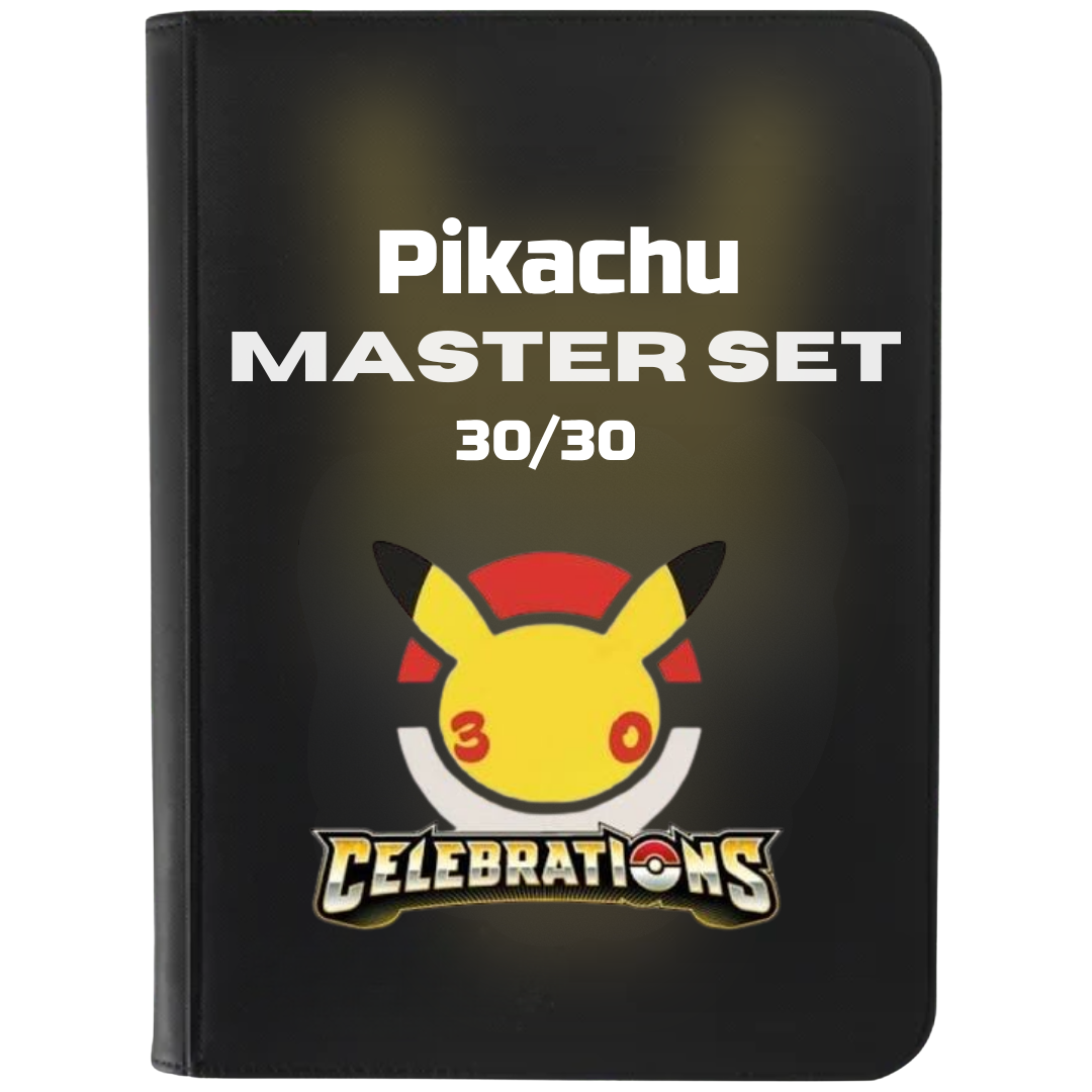 Master Set Pikachu 30Th Celebrations