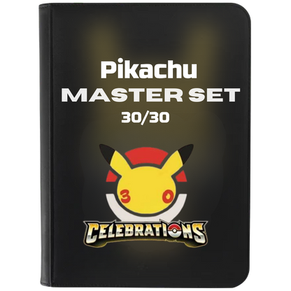 Master Set Pikachu 30Th Celebrations