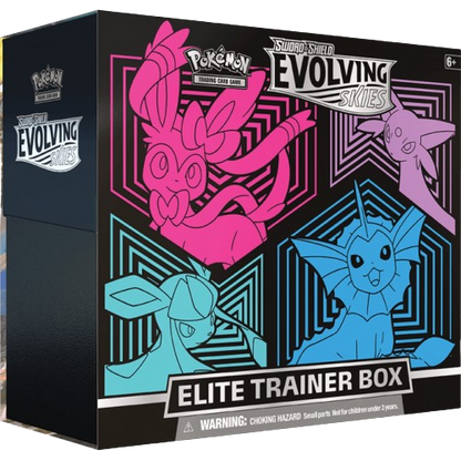 Evolving Skies Vaporeon, Espeon, Glaceon & Sylveon Etb
