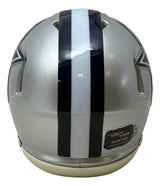 Emmitt Smith Signed Dallas Cowboys Mini Speed Helmet Prova Hologram w/ Case