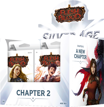 Flesh And Blood TCG - Silver Age - Chapter 2 - Counter Display Unit (10X Decks)