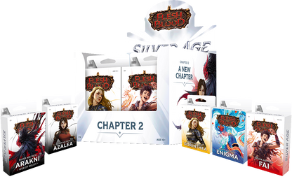 Flesh And Blood TCG - Silver Age - Chapter 2 - Counter Display Unit (10X Decks)
