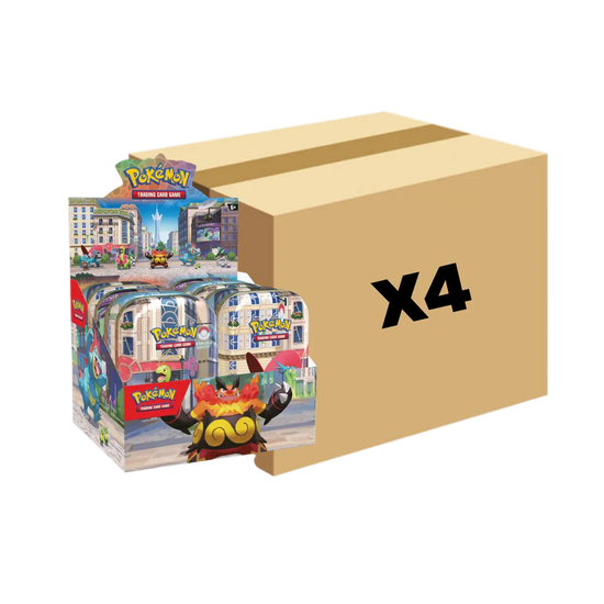 Sealed Case Lumiose City Mini Tins Display *No Label