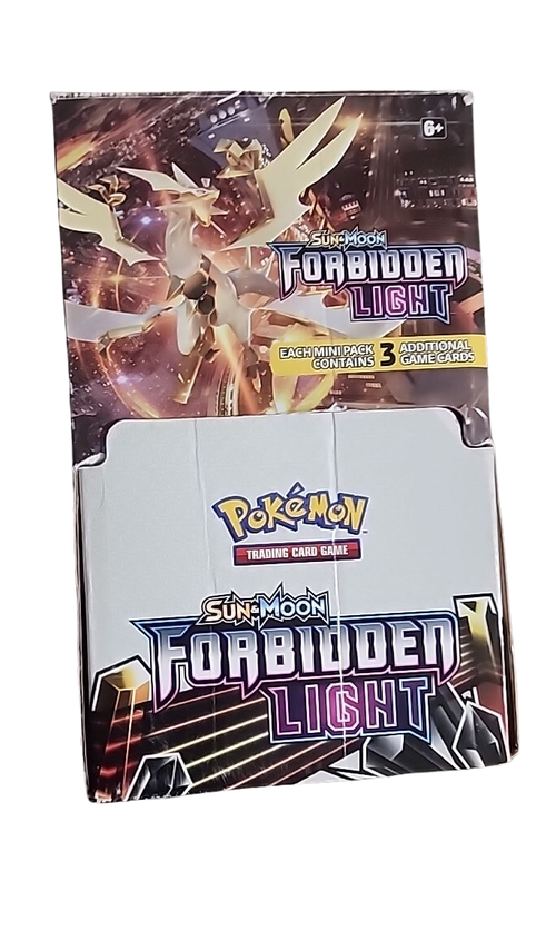 Sealed Case Forbidden Light 3 Cards Packs