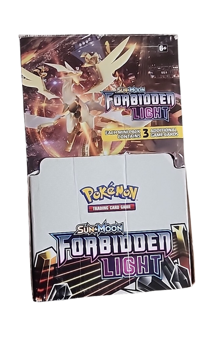Sealed Case Forbidden Light 3 Cards Packs