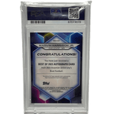 2023 Bowman's Best University Marvin Harrison Jr. Autograph Gold /50 PSA 9 Auto 10
