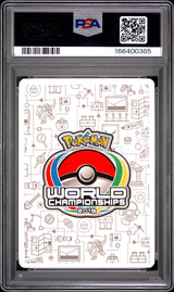 2019 Pokemon 2019 World Championships Deck: Perfection #20 Reshiram & Charizard Gx PSA 10