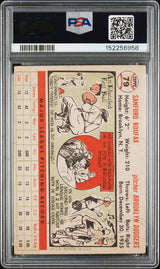 1956 TOPPS 79 SANDY KOUFAX WHITE BACK PSA 2.5