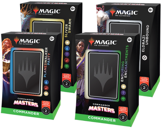 Commander Masters Edh Set Of 4