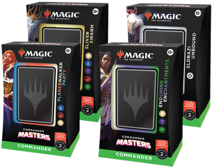 Commander Masters Edh Set Of 4