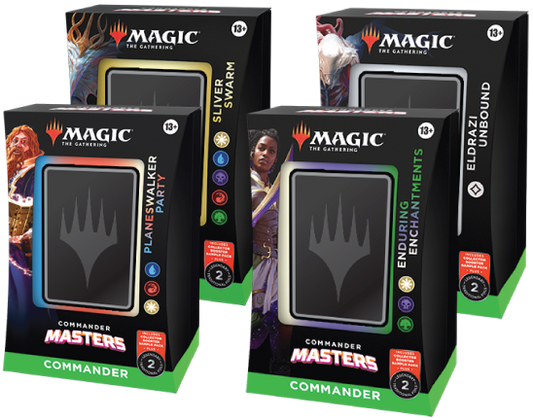 Commander Masters Edh Set Of 4