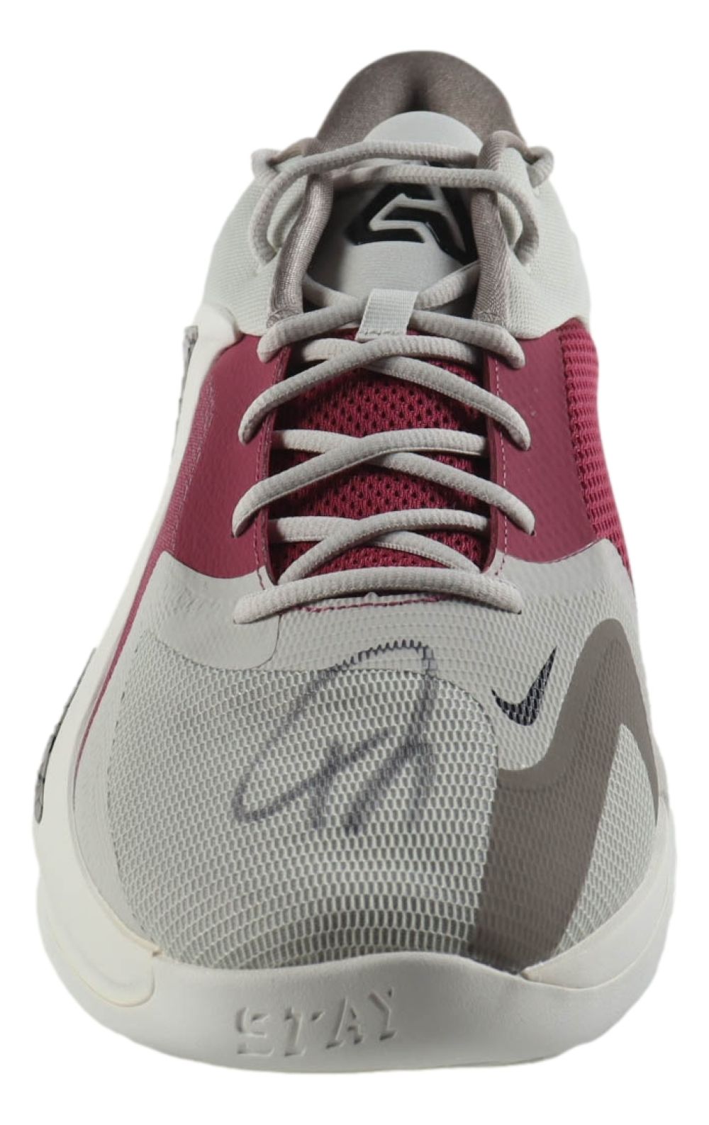 Giannis Antetokounmpo Bucks Signed Right Nike Zoom Freak 4 Shoe BAS