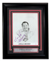 Gorilla Monsoon Signed Framed 8x10 WWE WWF Photo JSA LOA