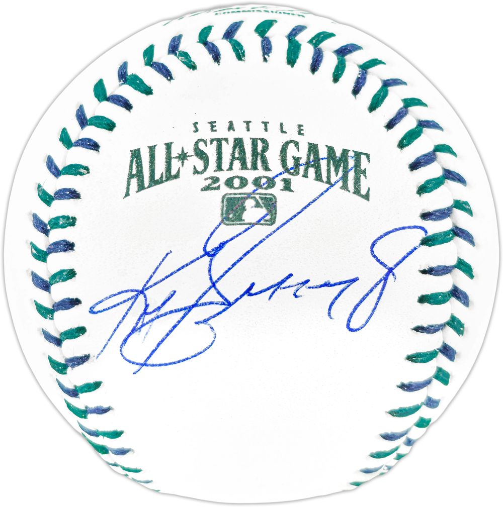 Ken Griffey Jr Seattle Mariners Signed Official 2001 All-Star Game Baseball BAS